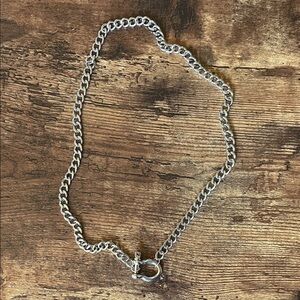❤️ 2/$20 or 3/$25 Trendy Stainless Steel Chunky Silver Chain Necklace NEW